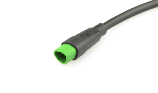 Mini F male cable connector