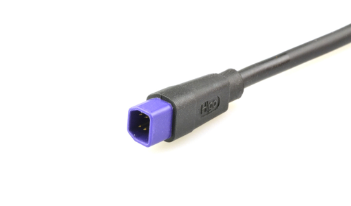 Mini F male cable connector