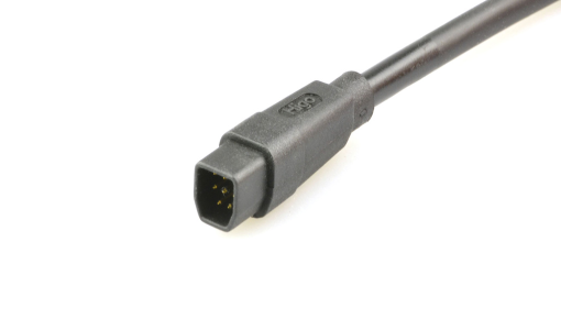 Mini F male cable connector