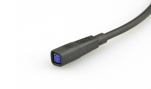 Mini F female cable connector