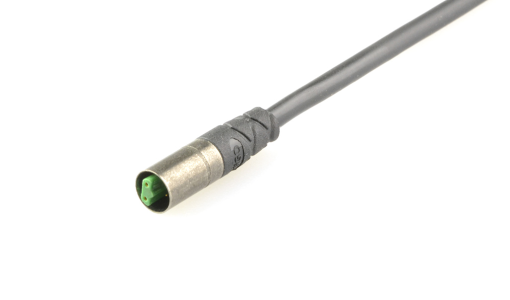 Micro X male cable connector