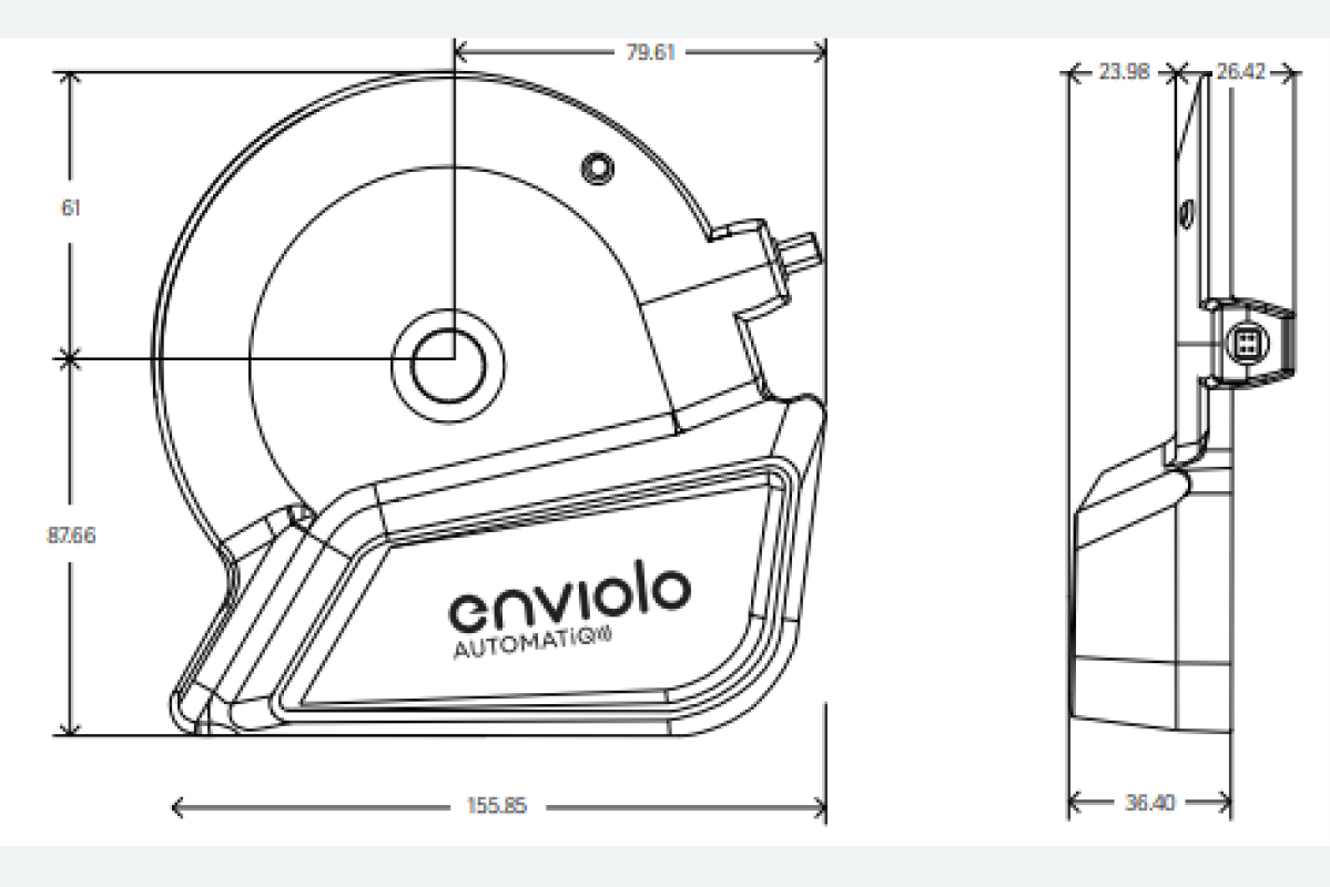 Connectors for automatic gear shifting