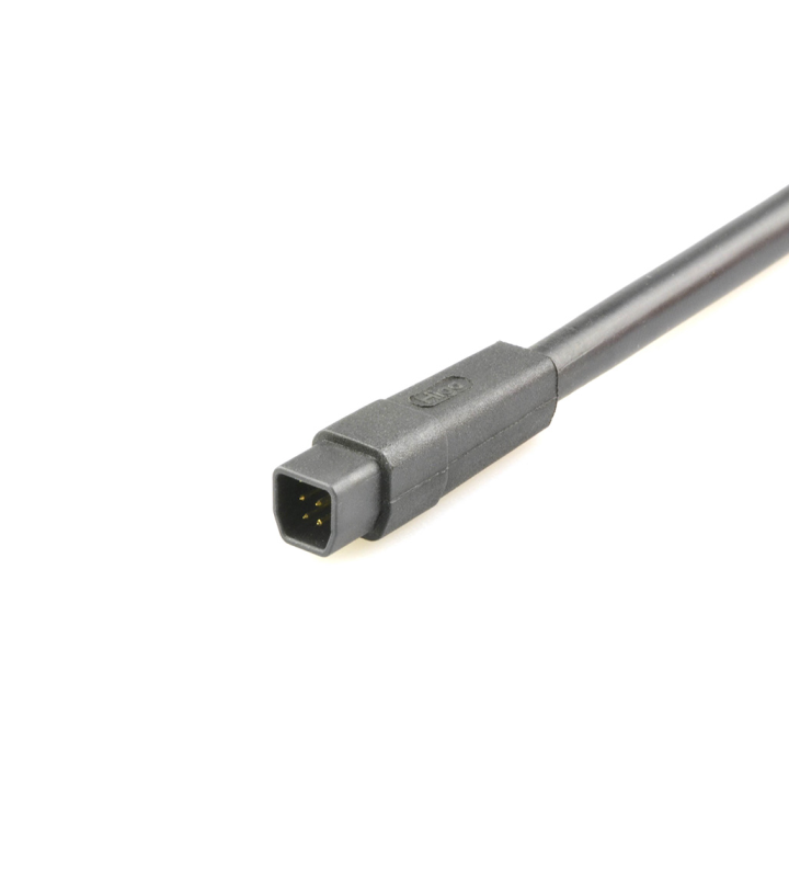 Mini F male cable connector