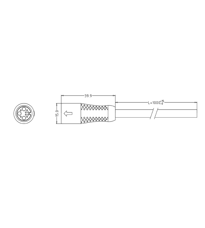 Female cable connector