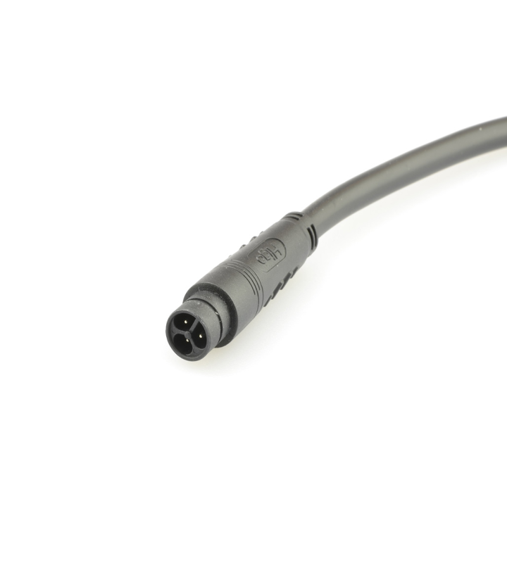 Male cable connector, no locking (push-on)