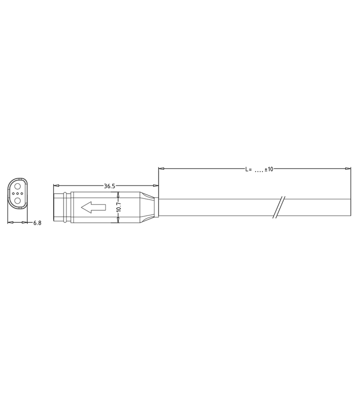 Female cable connector