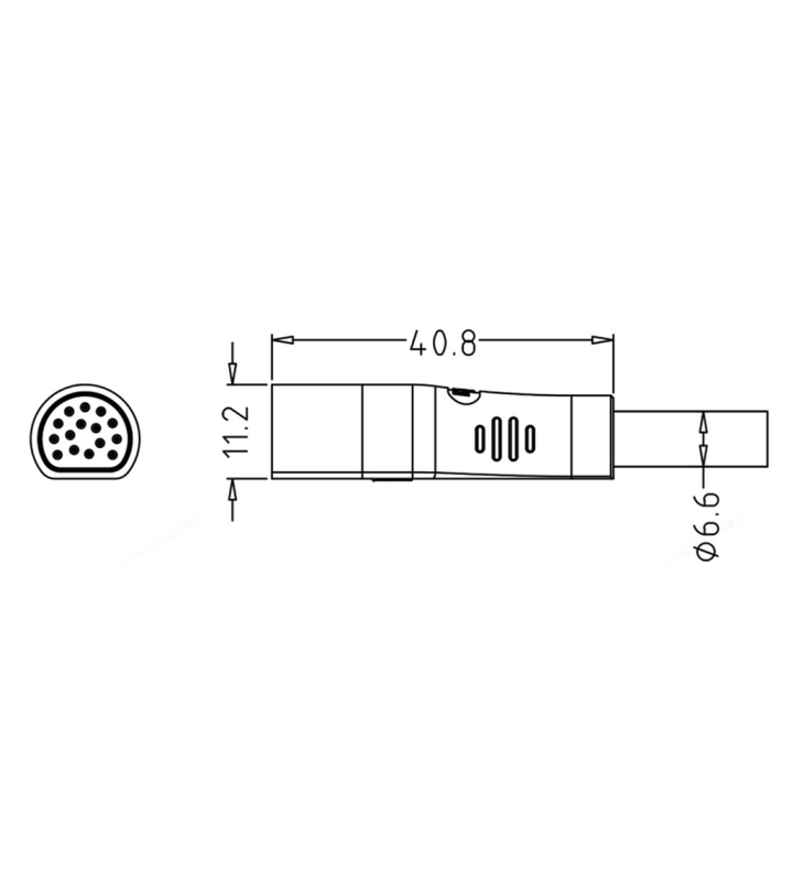 Female cable connector