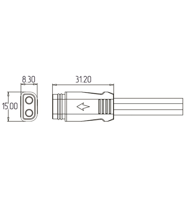 Female cable connector