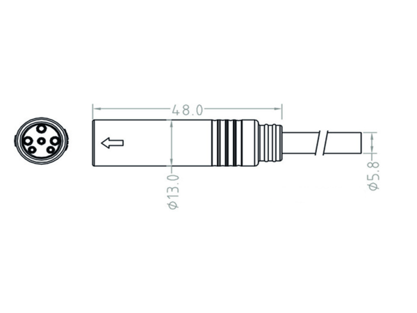 Female cable connector