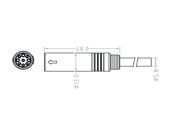 Female cable connector