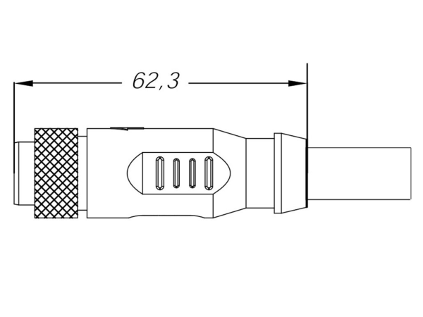 Female cable connector