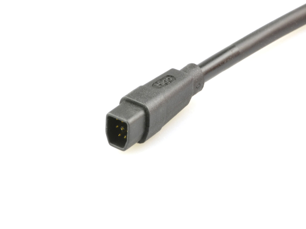 Mini F male cable connector