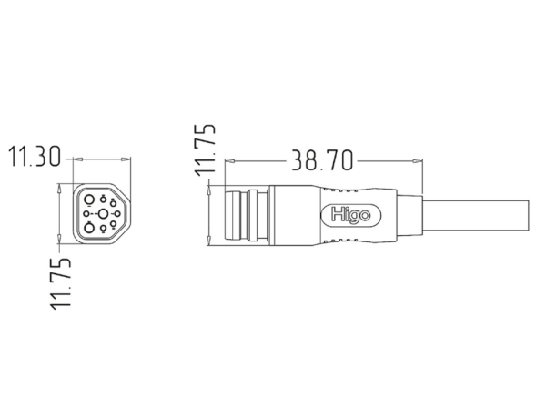 Female cable connector