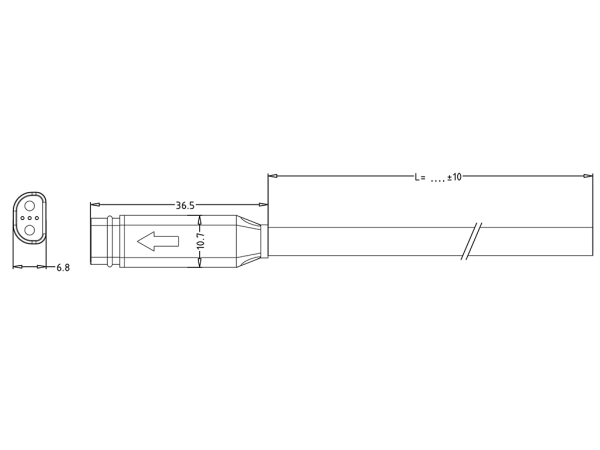 Female cable connector