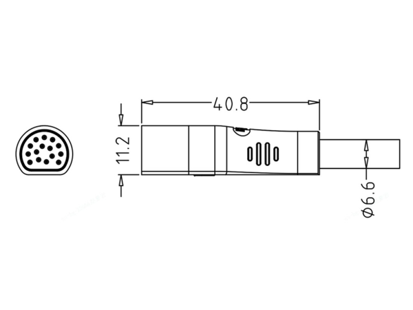 Female cable connector